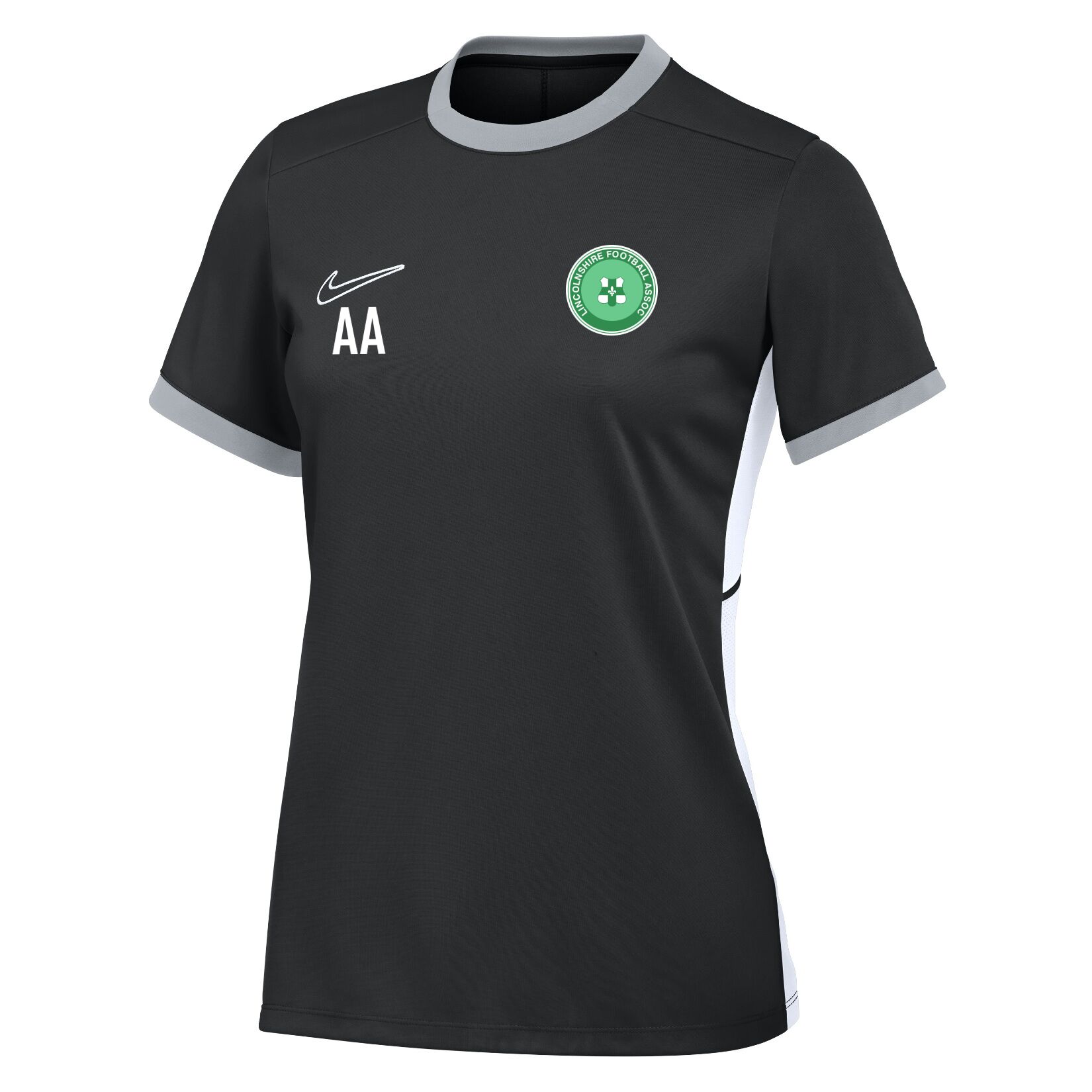 Nike Academy 25 Short-Sleeve Training Top (W) - Black/White/White