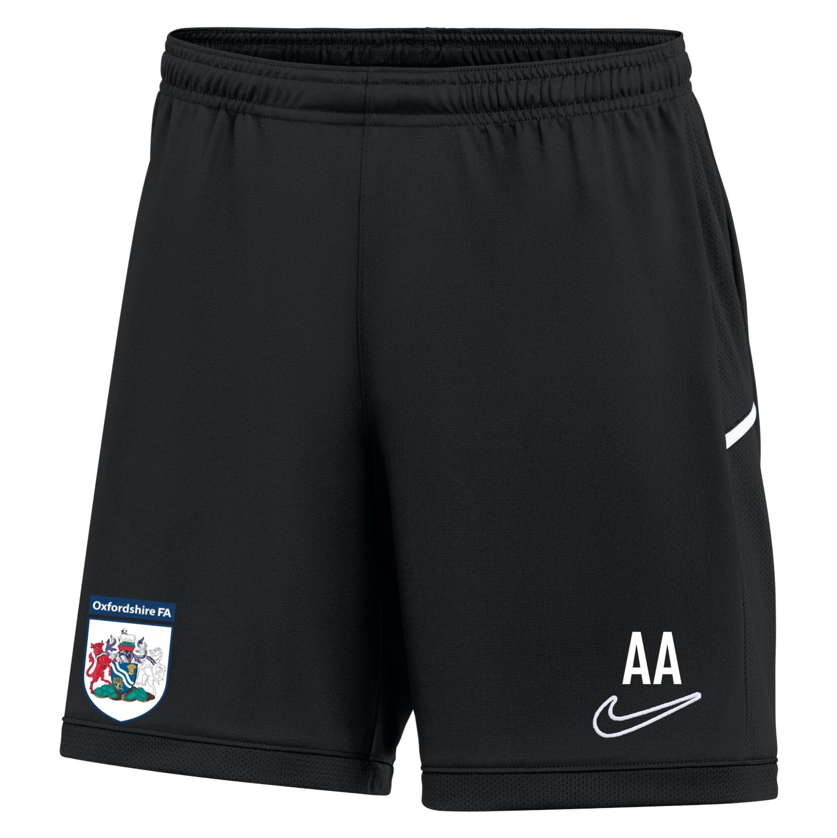 Nike Dri-FIT Academy 25 Shorts (W) - Black/Black/White