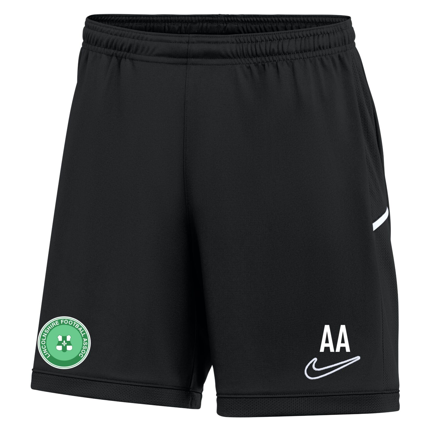 Nike Dri-FIT Academy 25 Shorts (W) - Black/Black/White