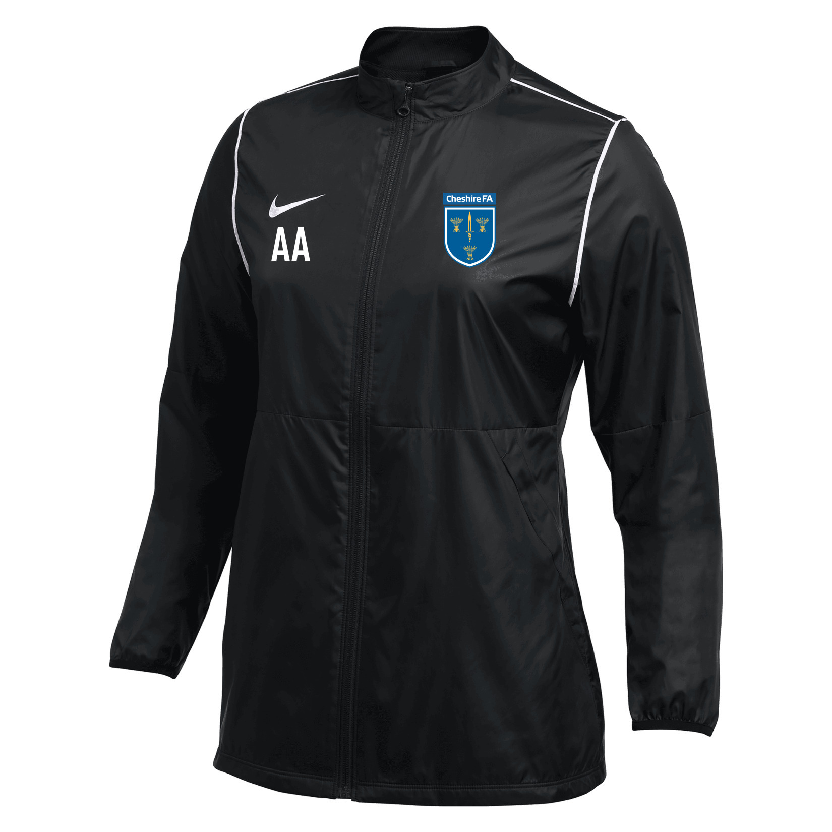 Nike Repel Park 20 Rain Jacket (W) - Black/White/White