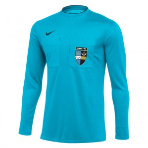 Nike Dry Referee II Top L/S - Chlorine Blue/Black