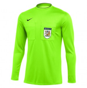 Nike Dry Referee II Top L/S - Volt/Black