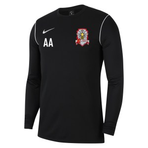 Nike Dri-FIT Park 20 Crew Top Black-White-White