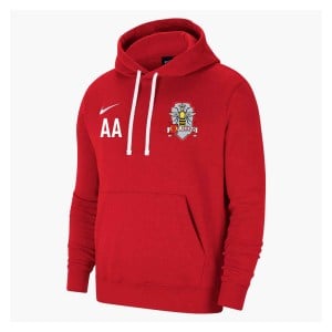 Nike Team Club 20 Fleece Hoodie (M) University Red-White-White