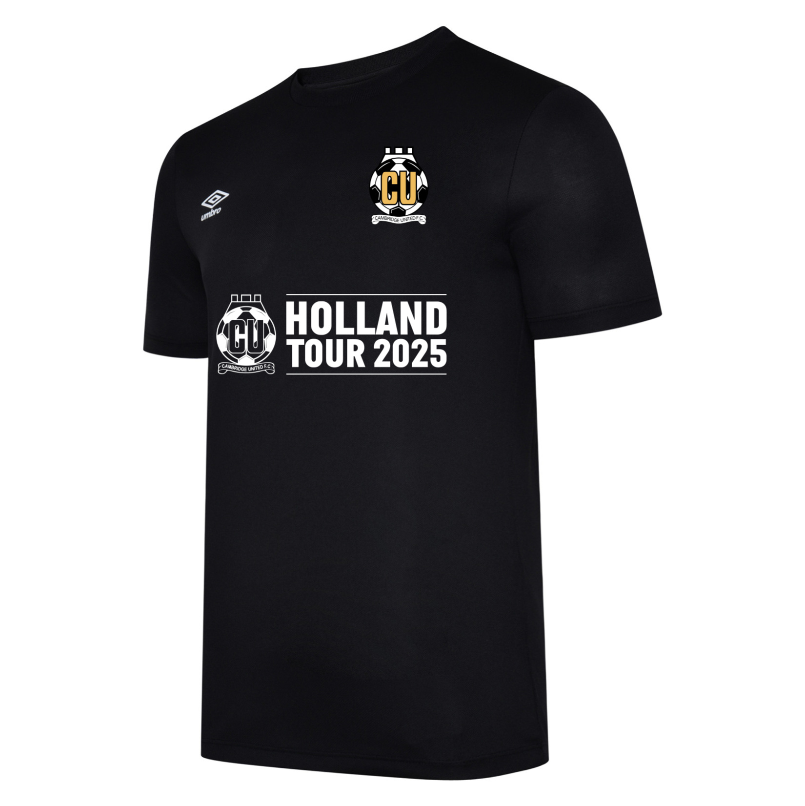 Umbro Club Short Sleeve Shirt - Black