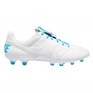 Nike Premier II (FG) Firm-Ground Football Boots White-Light Current Blue