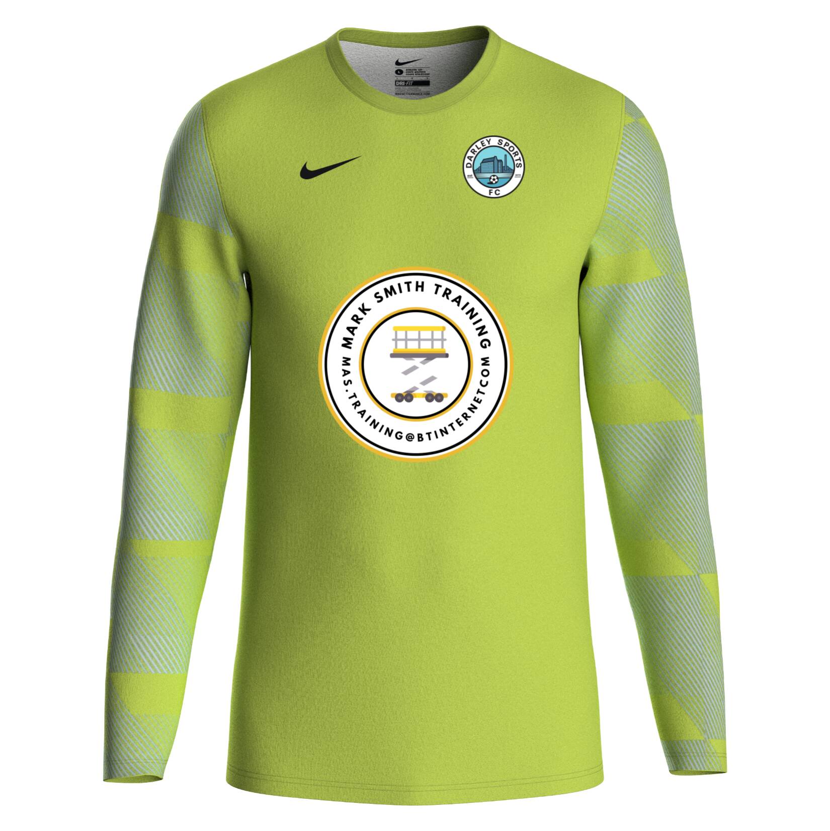 Nike Park IV Goalkeeper Dri-FIT Jersey - Volt/White/Black