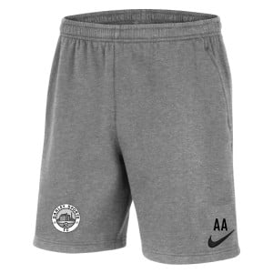 Nike Team Club 20 Fleece Shorts (M) Dark Grey Heather-Black-Black