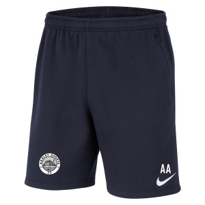 Nike Team Club 20 Fleece Shorts (M) Obsidian-White-White