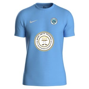 Nike Park VII Dri-FIT Short Sleeve Shirt - University Blue/White