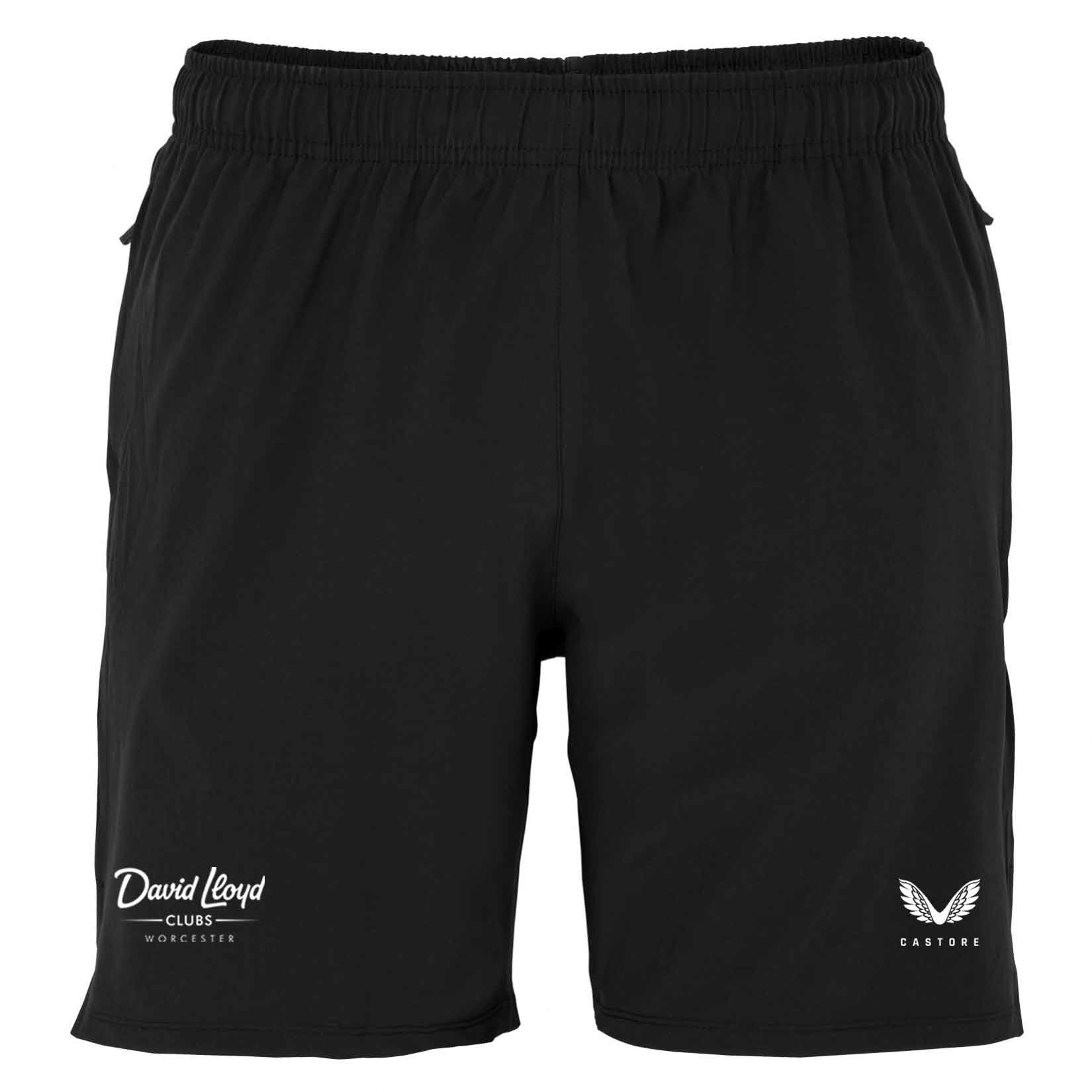 Castore Woven Training Short (Zip Pockets) Black