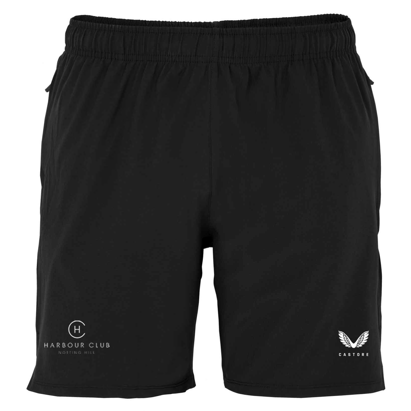Castore Woven Training Short (Zip Pockets) Black