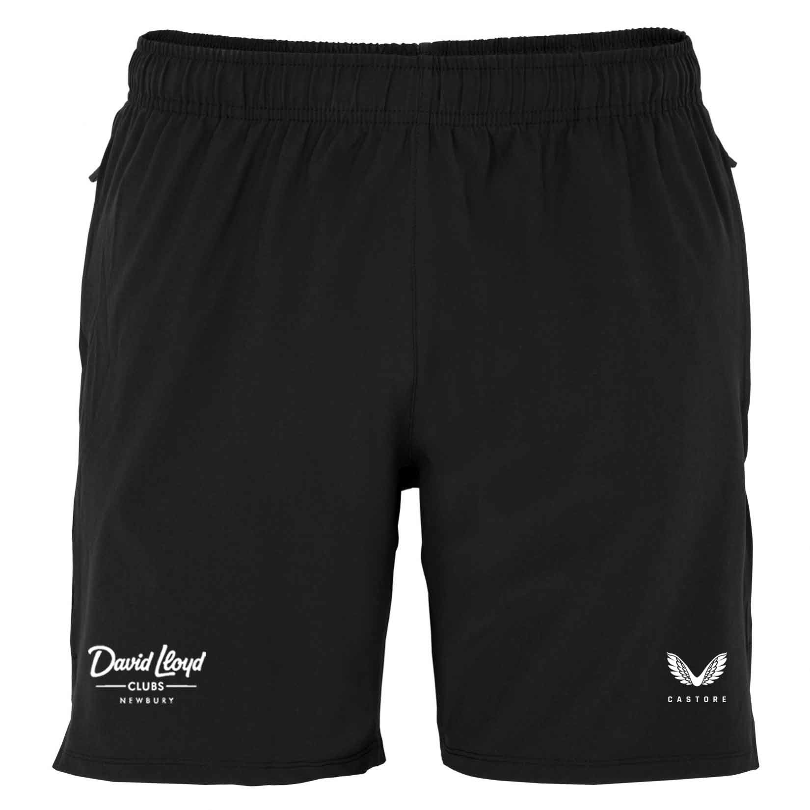 Castore Woven Training Short (Zip Pockets) Black