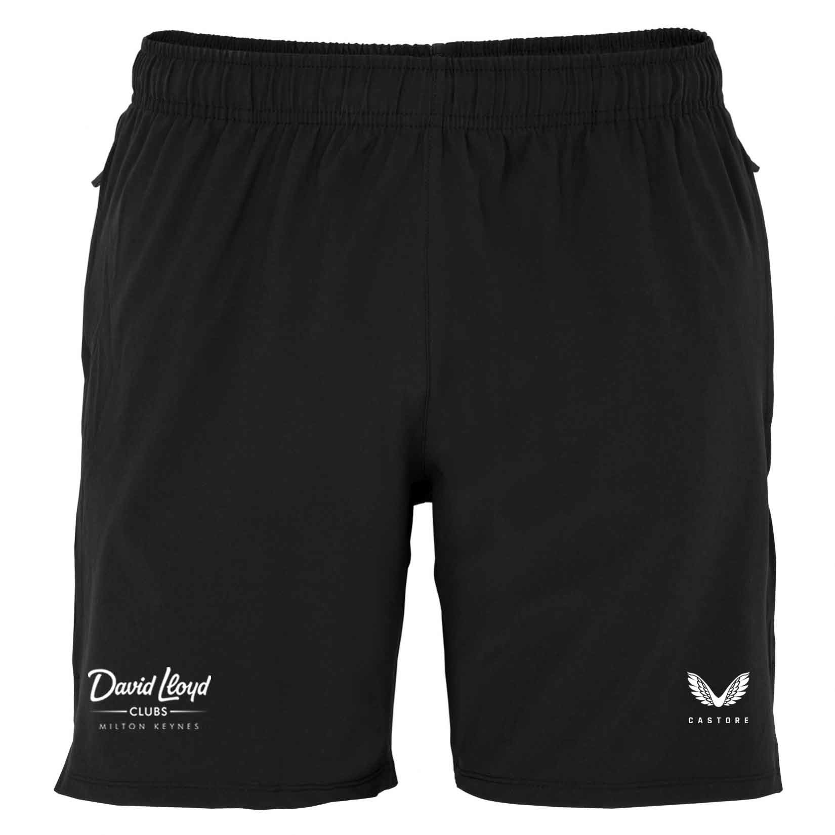 Castore Woven Training Short (Zip Pockets) Black