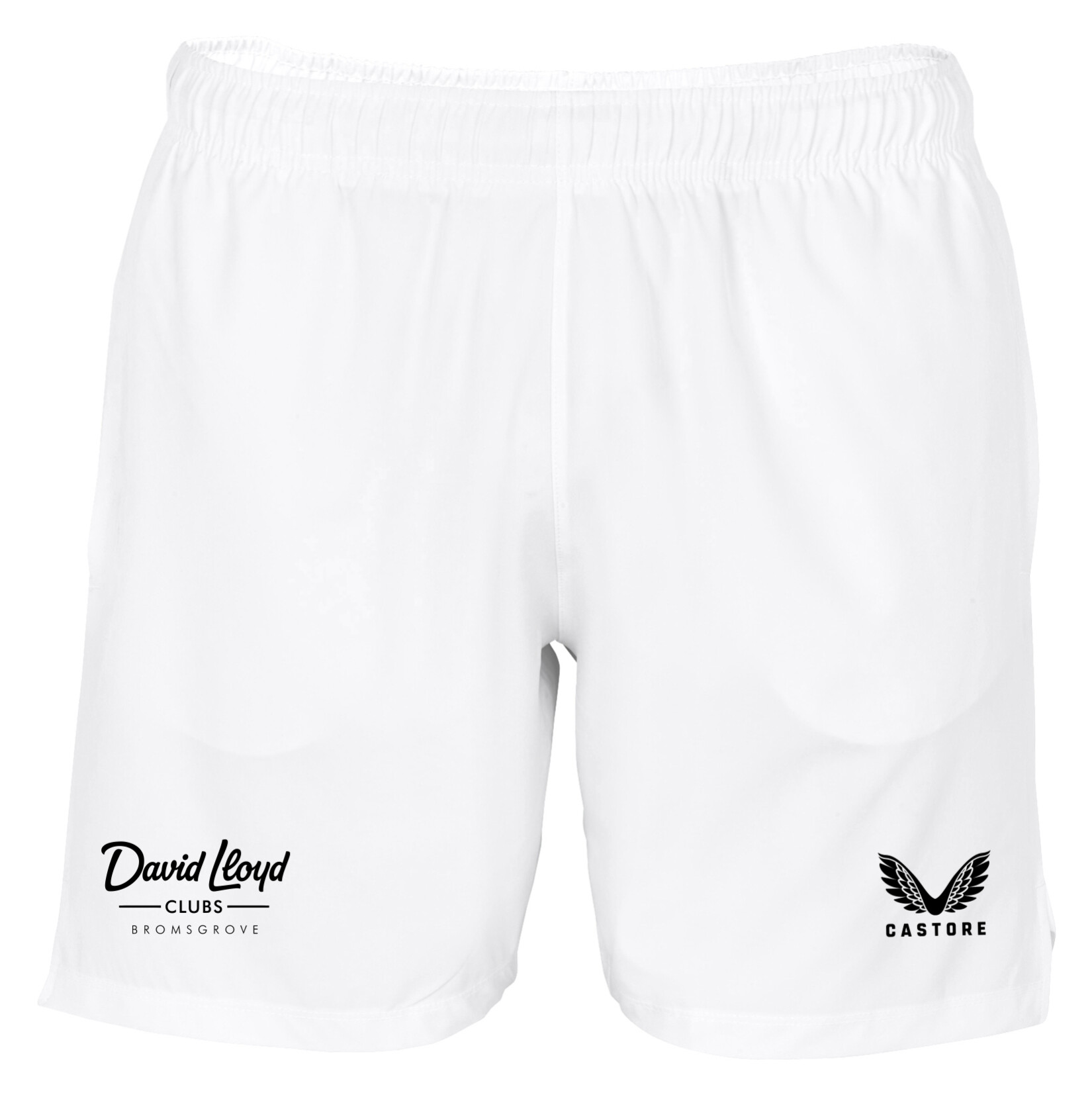 Castore Woven Training Short (Zip Pockets) - White