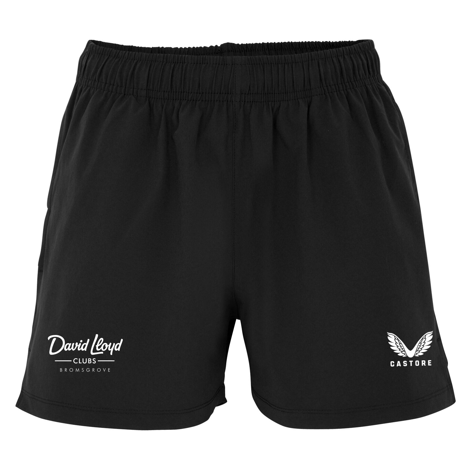 Castore Woven Womens Training Shorts (Zip Pockets) - Black