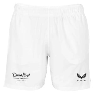 Castore Woven Training Short (Zip Pockets) White