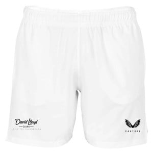 Castore Woven Training Short (Zip Pockets) White