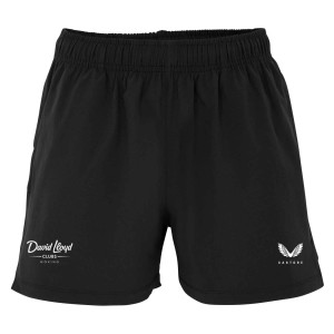 Castore Womens Woven Training Shorts (Zip Pockets) W Caviar
