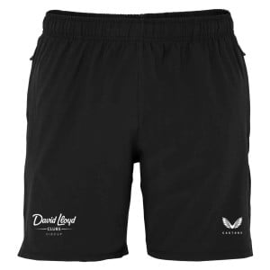 Castore Woven Training Short (Zip Pockets) Black