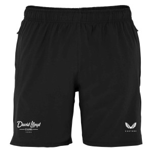 Castore Woven Training Short (Zip Pockets) Black