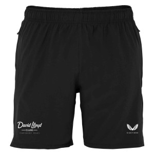 Castore Woven Training Short (Zip Pockets) Black