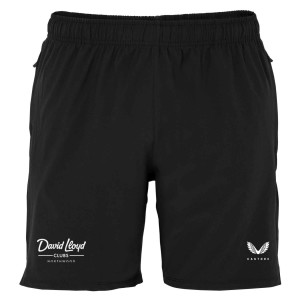 Castore Woven Training Short (Zip Pockets) Black