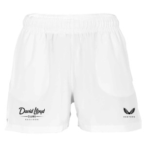 Castore Womens Woven Training Shorts (Zip Pockets) W Brilliant White