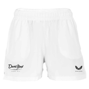 Castore Womens Woven Training Shorts (Zip Pockets) W Brilliant White