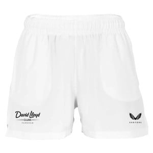 Castore Womens Woven Training Shorts (Zip Pockets) W Brilliant White