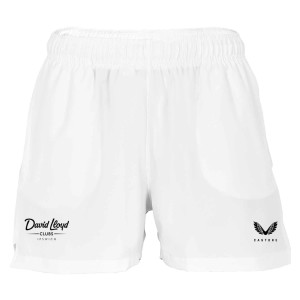 Castore Womens Woven Training Shorts (Zip Pockets) W Brilliant White