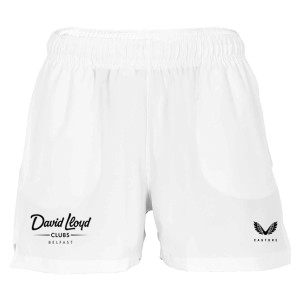 Castore Womens Woven Training Shorts (Zip Pockets) W Brilliant White