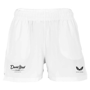 Castore Womens Woven Training Shorts (Zip Pockets) W Brilliant White