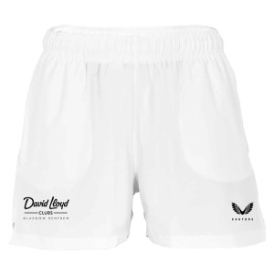 Castore Womens Woven Training Shorts (Zip Pockets) W Brilliant White