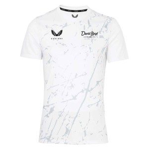 Castore Womens Castore Marble Printed Short Sleeve Training Tee (W) White-Grey