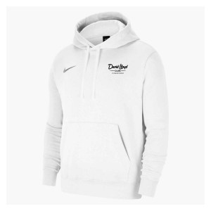 Nike Team Club 20 Fleece Hoodie (M) - White/White/Wolf Grey
