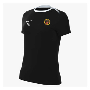 Nike Womens Academy Pro 24 Women's Dri-FIT Short Sleeve Top (W) Black-White-Black-White