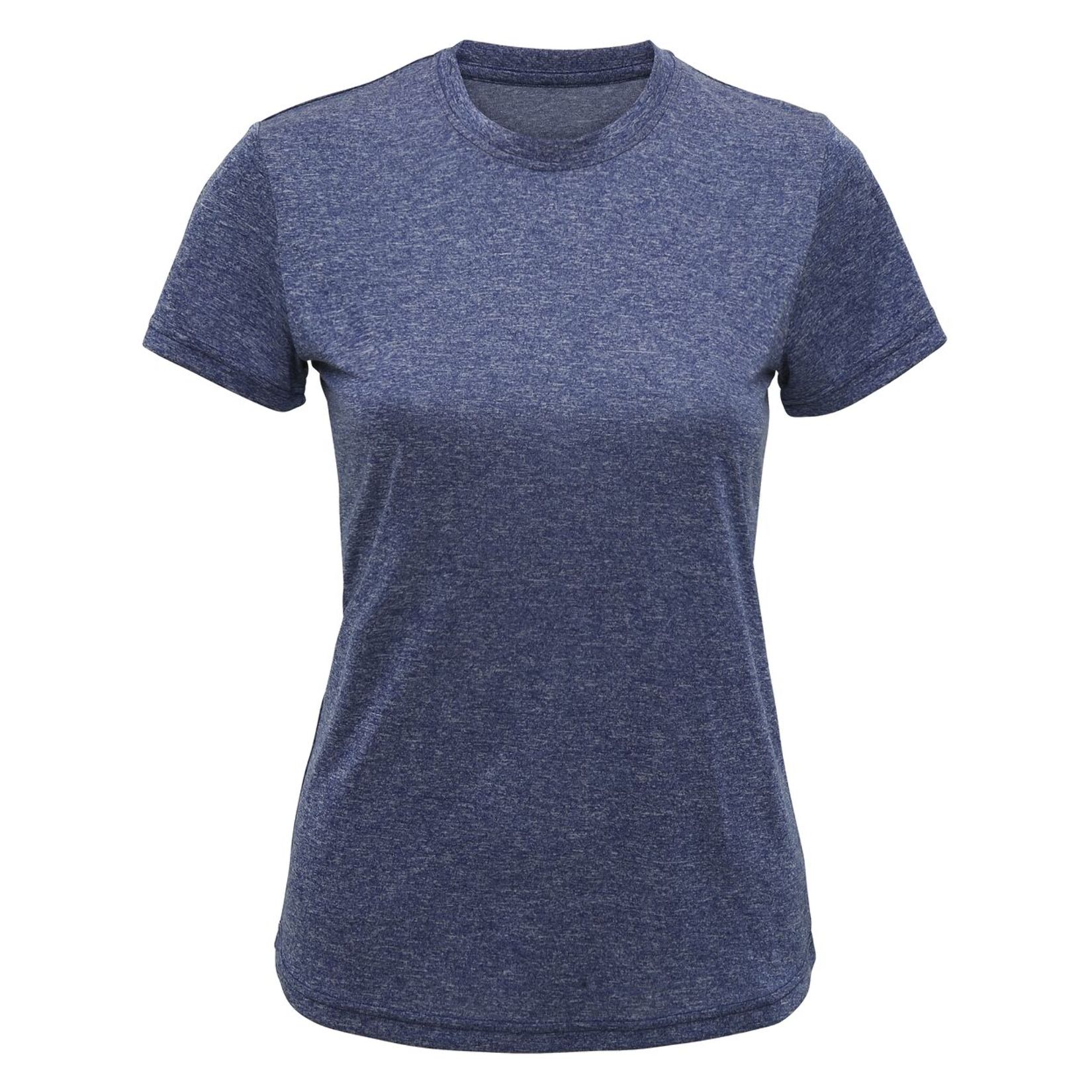 Womens Performance T-Shirt Blue Melange