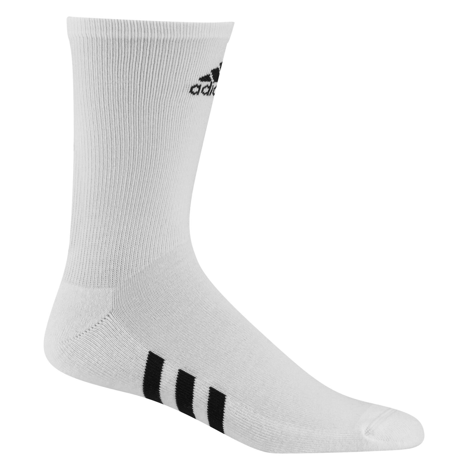 adidas 3-pack Gold Crew Socks White