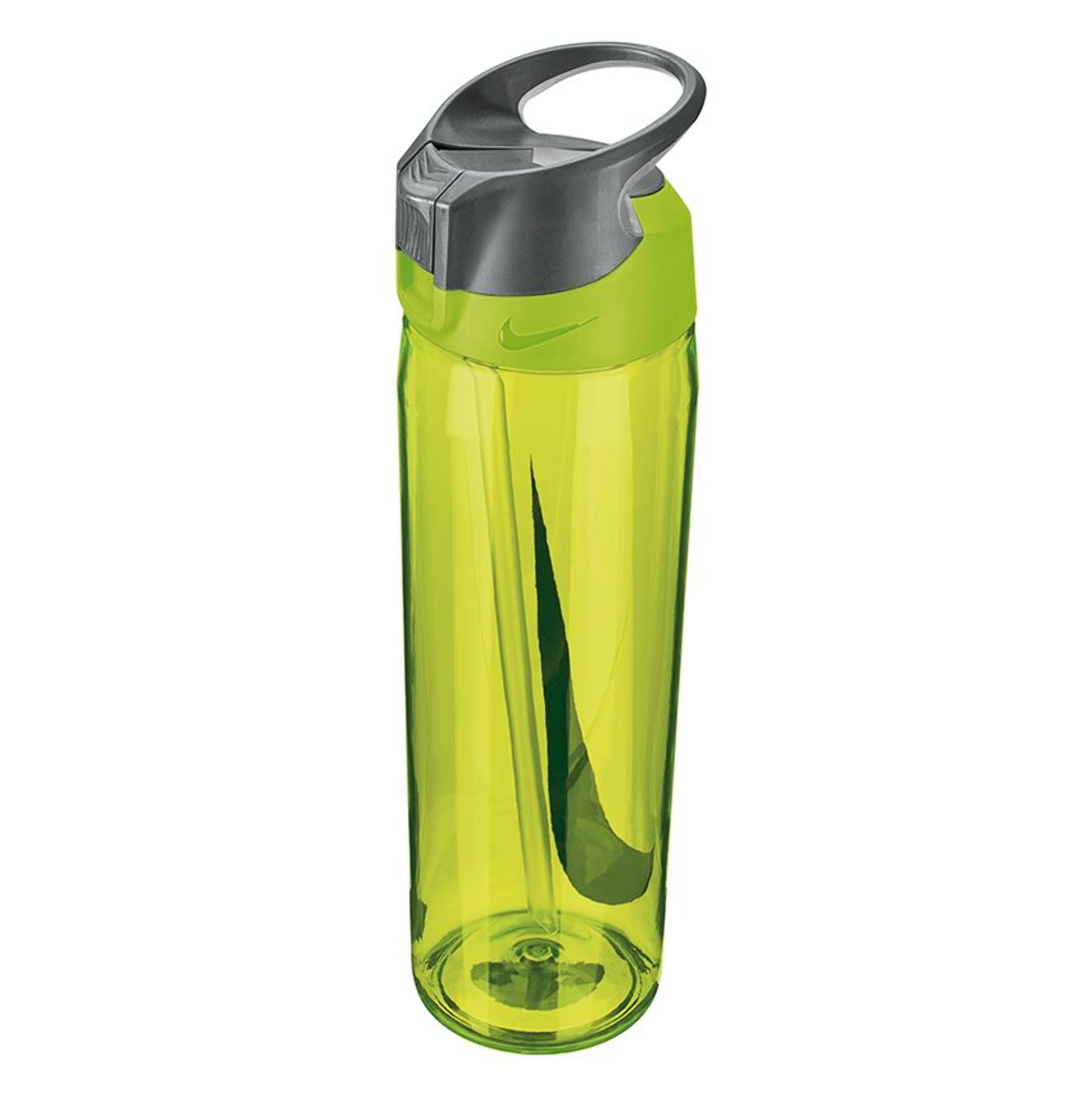 Nike Hypercharge straw bottle 24oz Volt-Cool Grey-Black