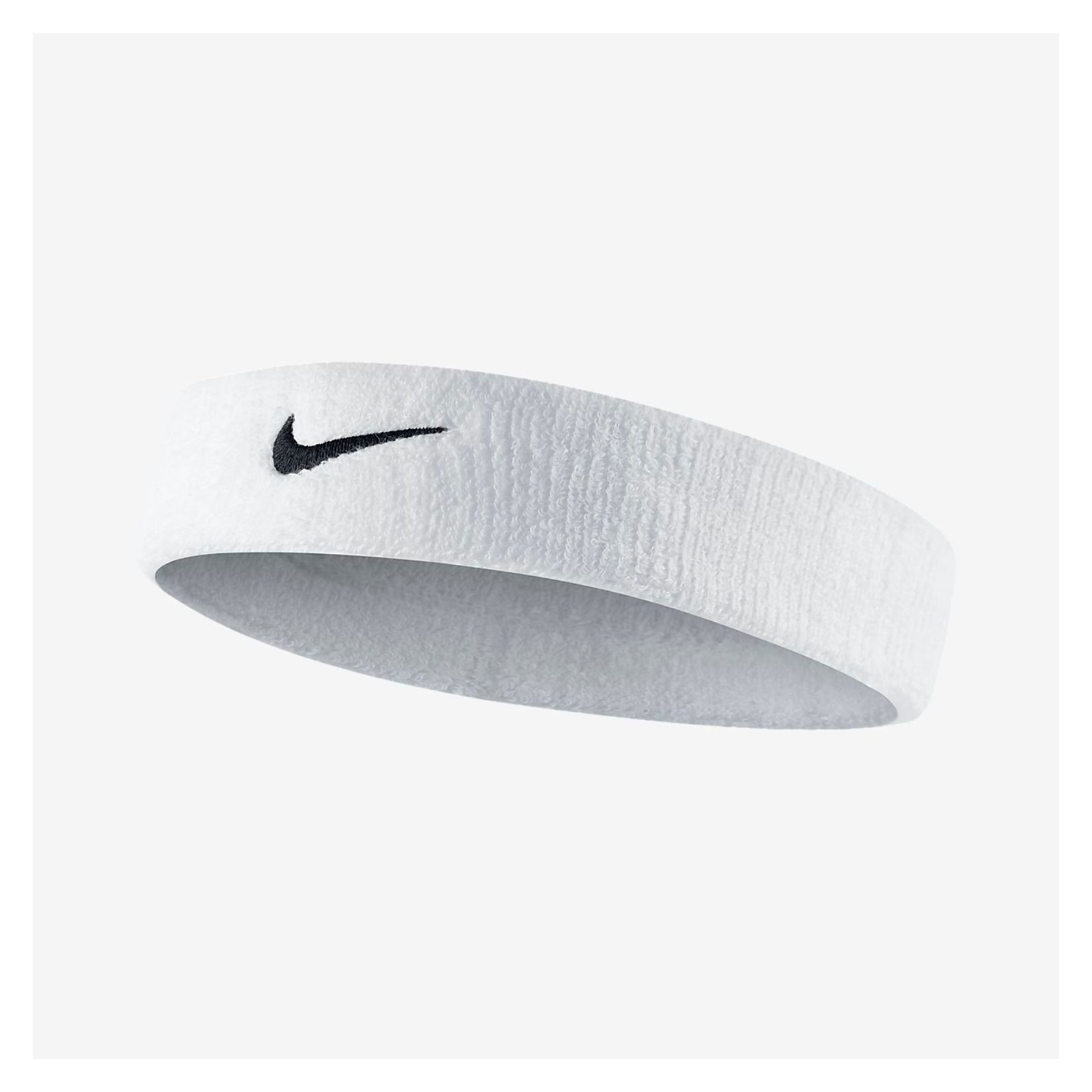 Nike Swoosh Headband White-Black