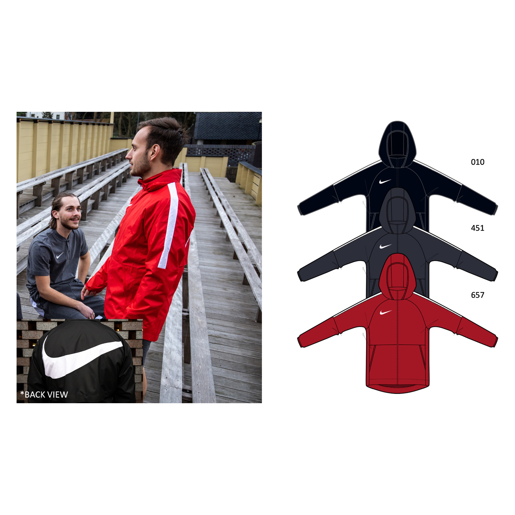 Nike Strike AWF Swoosh Rain Jacket