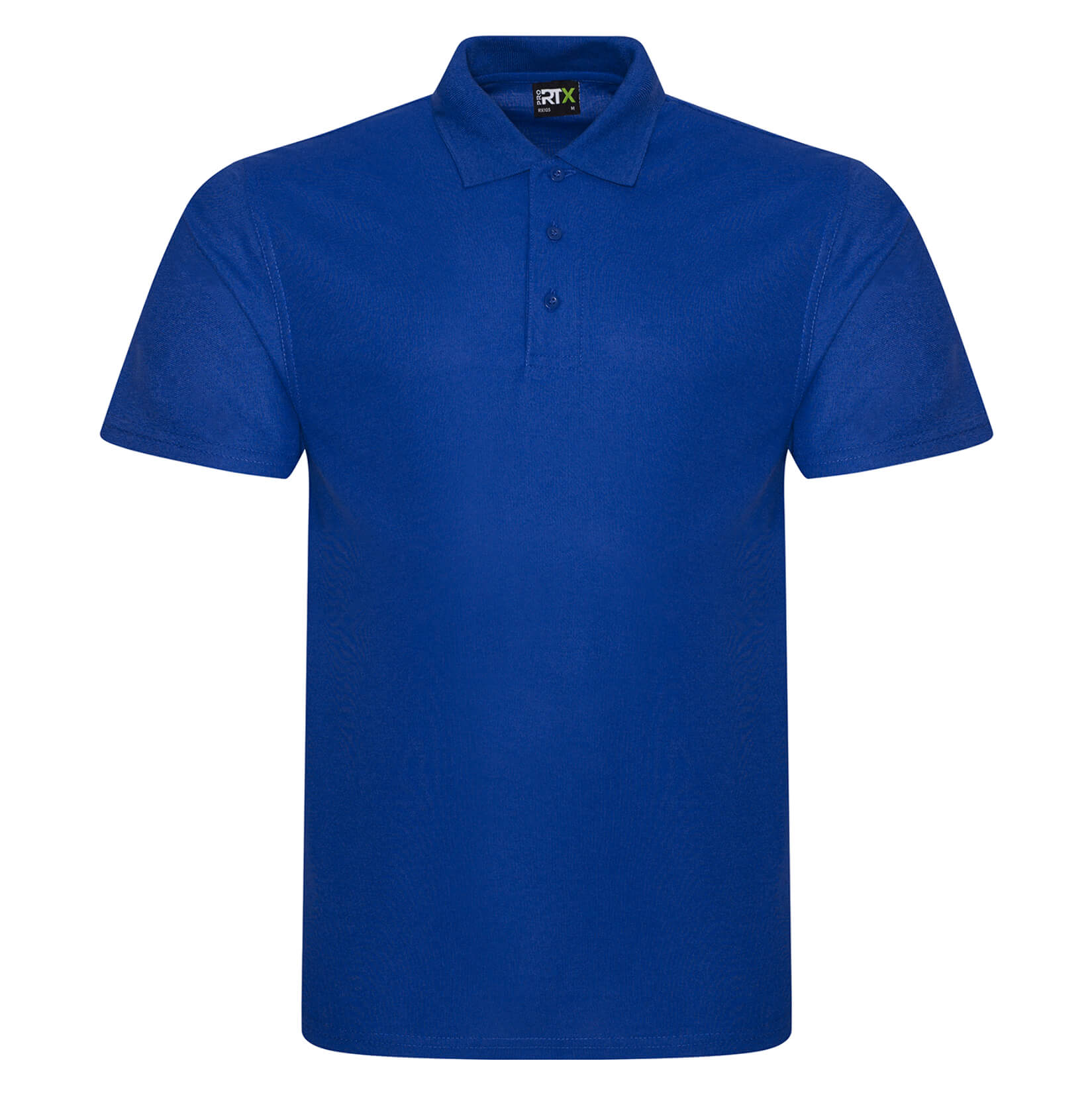 Pro RTX Unisex Pro Polyester Polo Royal Blue