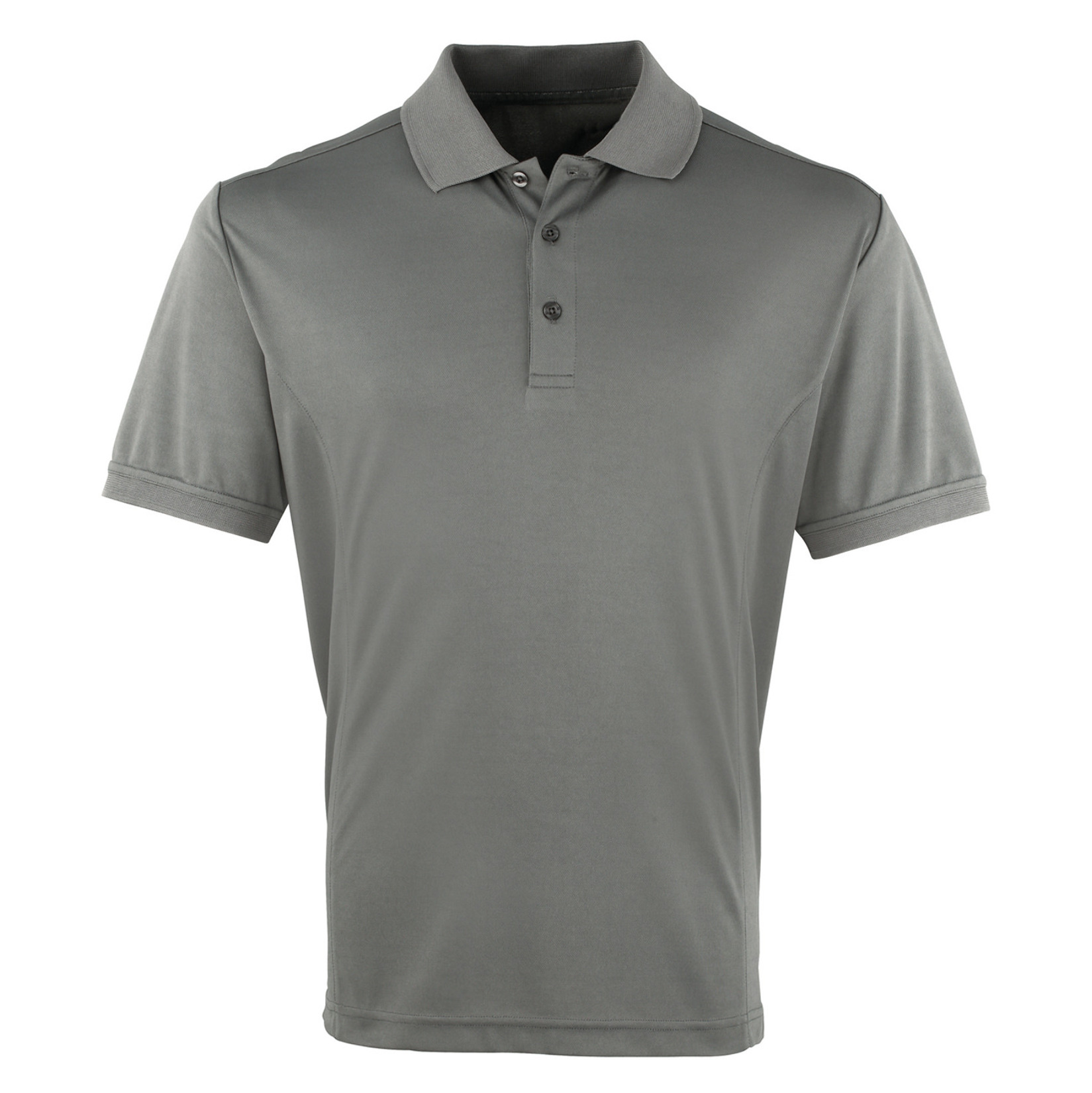 Coolchecker pique polo Dark Grey