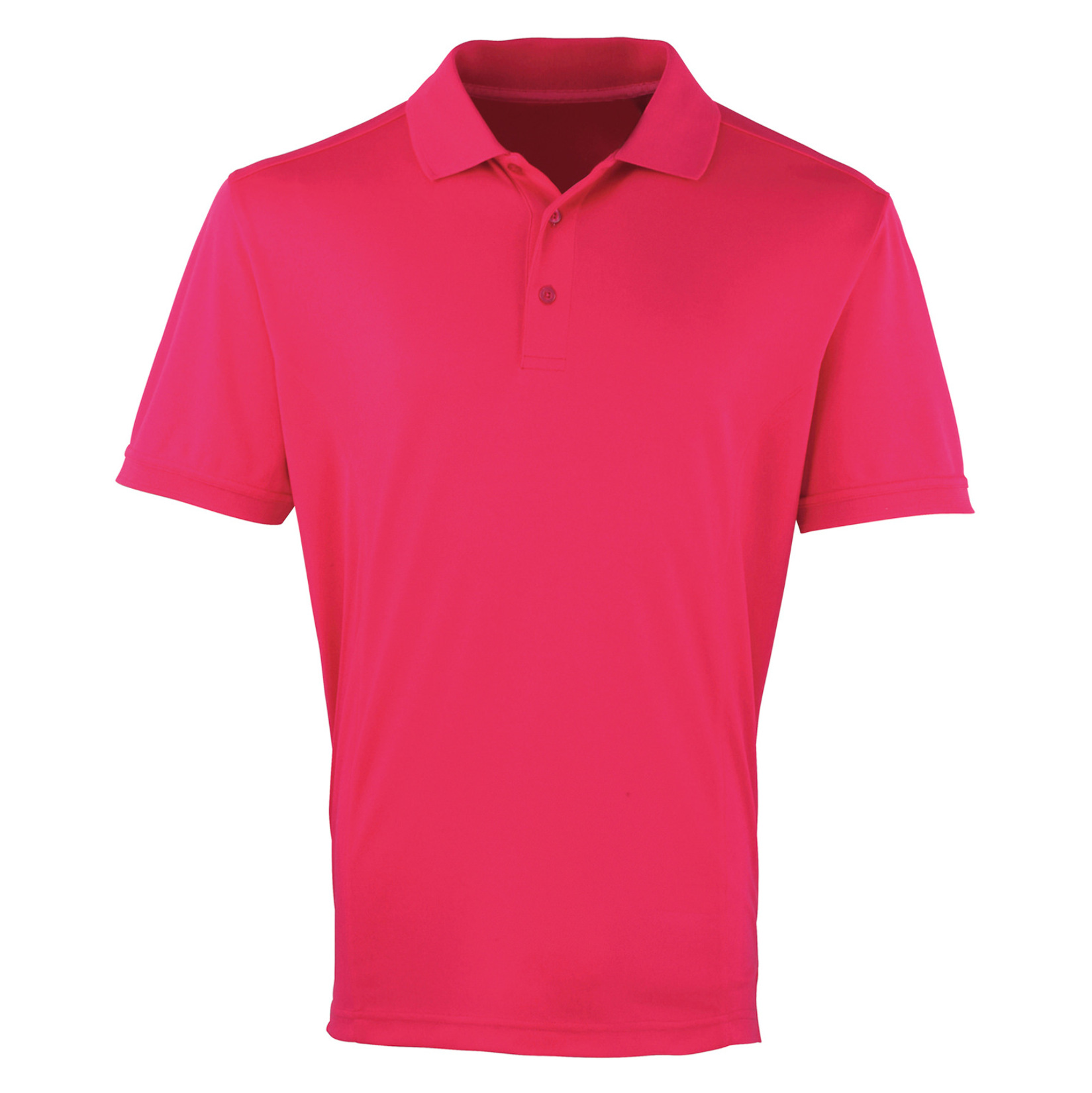Coolchecker pique polo Hot Pink