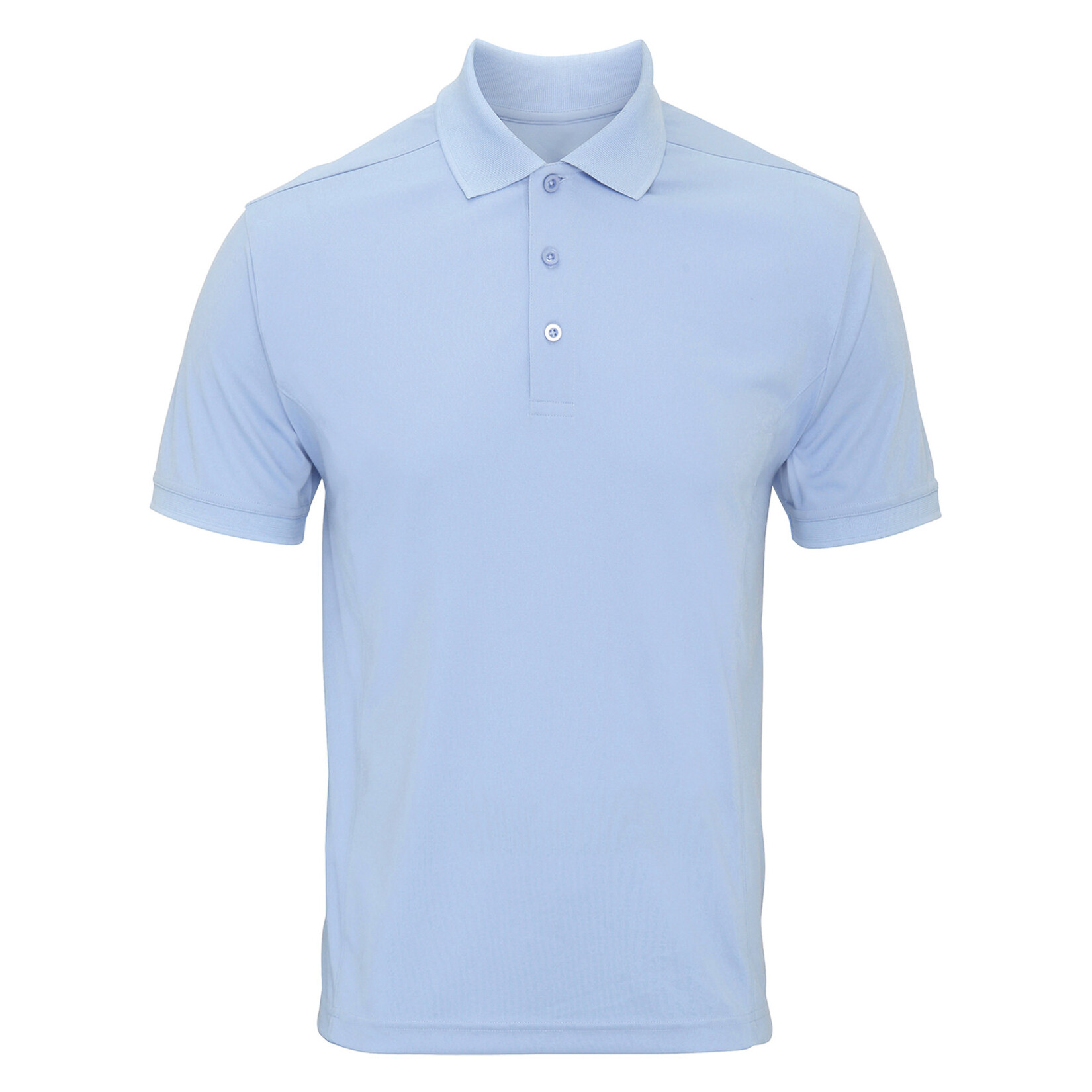 Coolchecker pique polo Light Blue