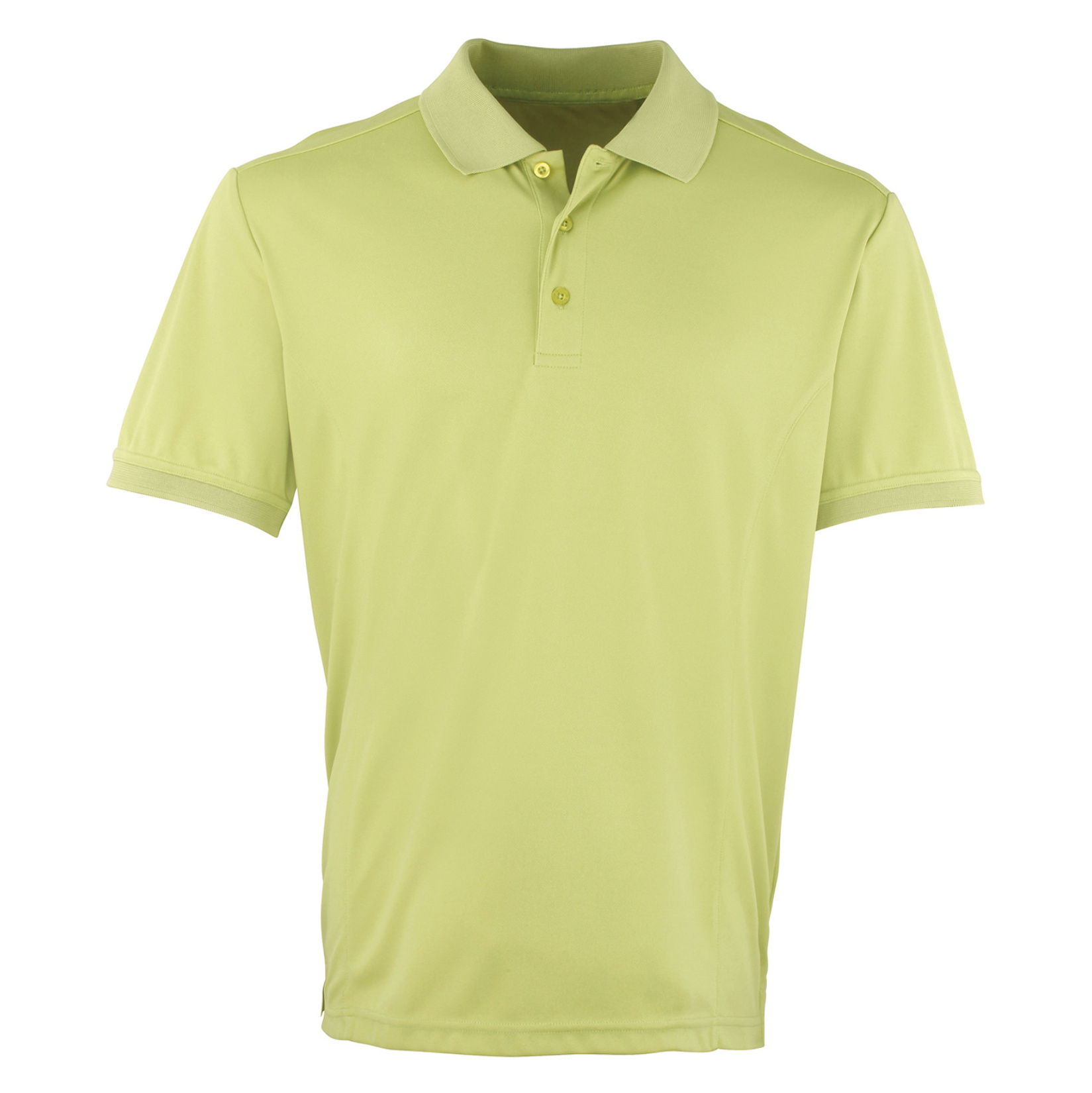 Coolchecker pique polo Lime