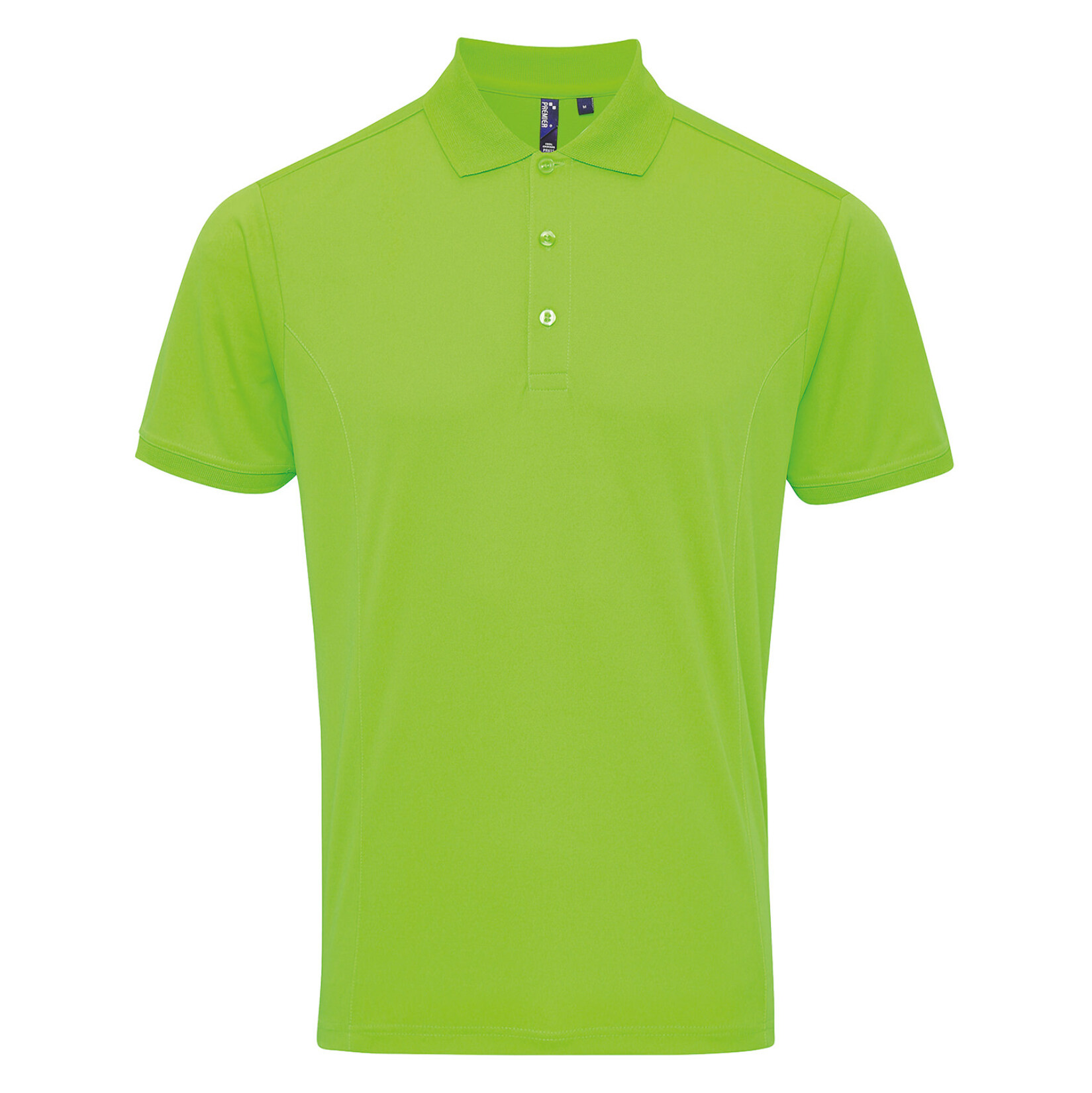 Coolchecker pique polo Neon Green