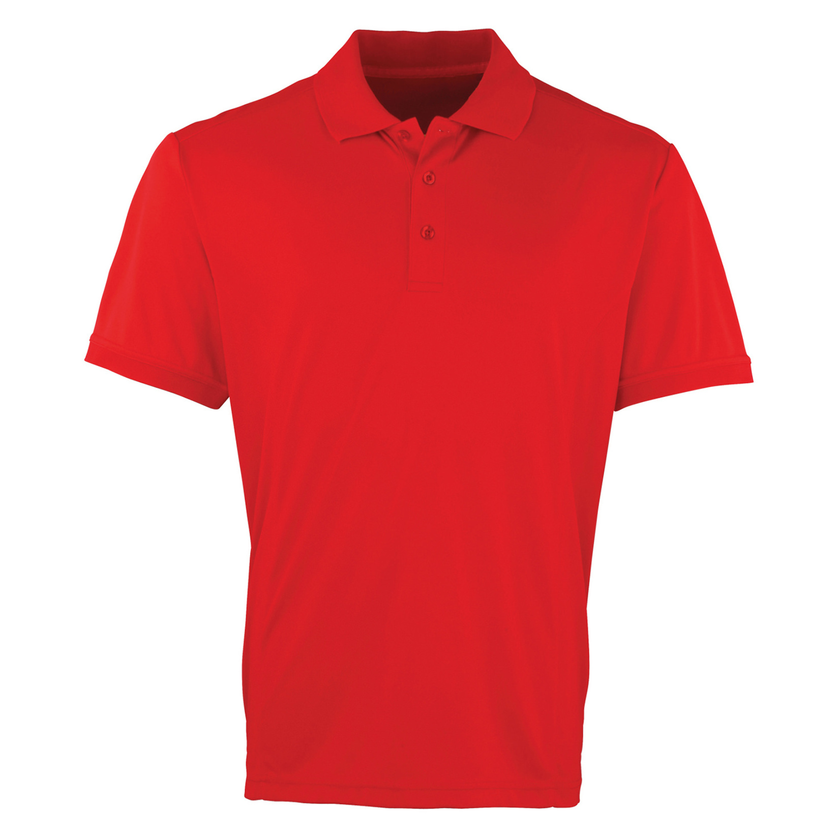 Coolchecker pique polo Red