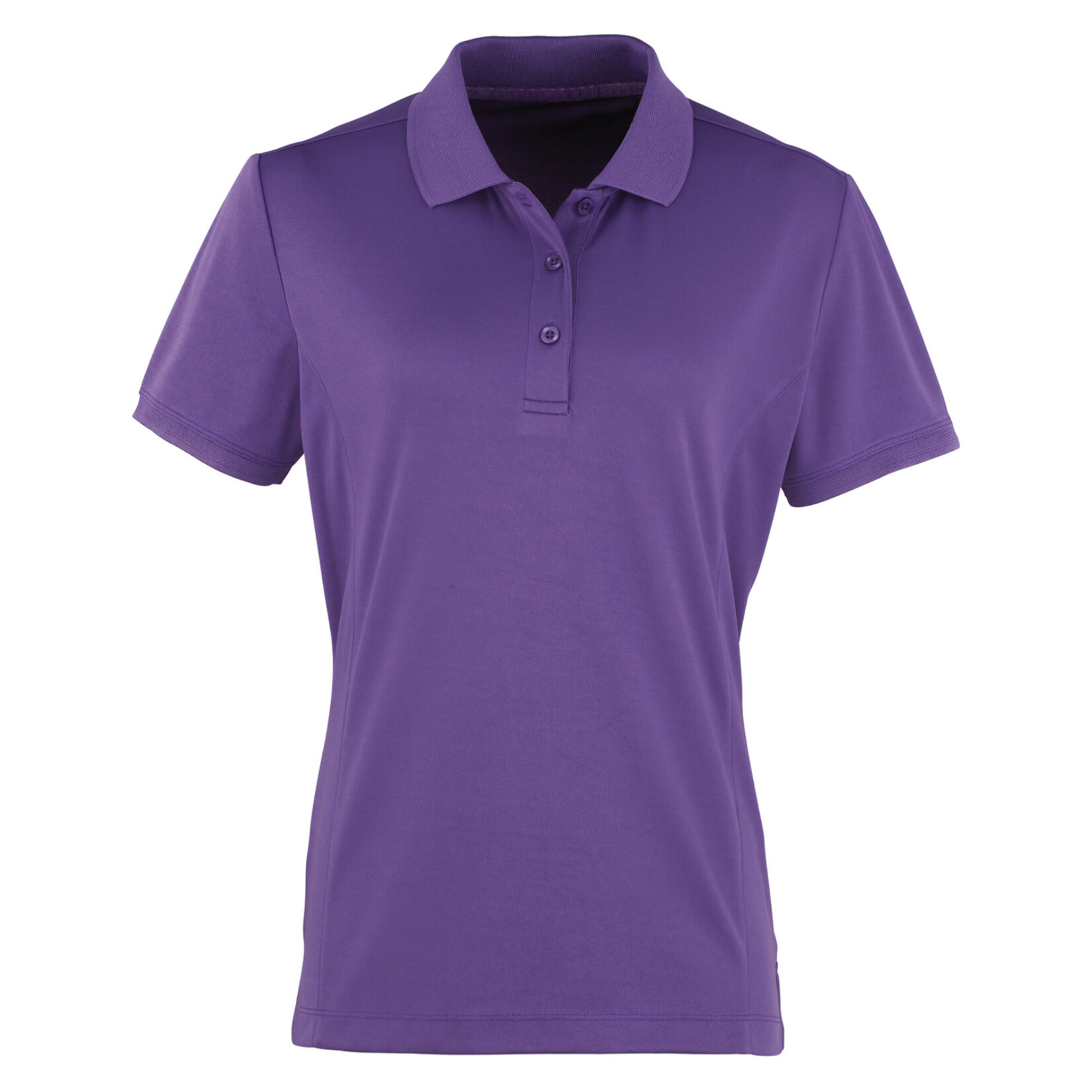 Womens Coolchecker pique polo (W) Purple